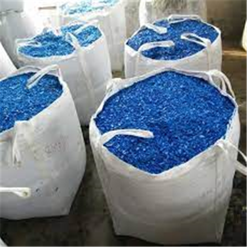 For Sale: 100 Tons of HDPE Blue Drum Regrind per Month from Durban Port